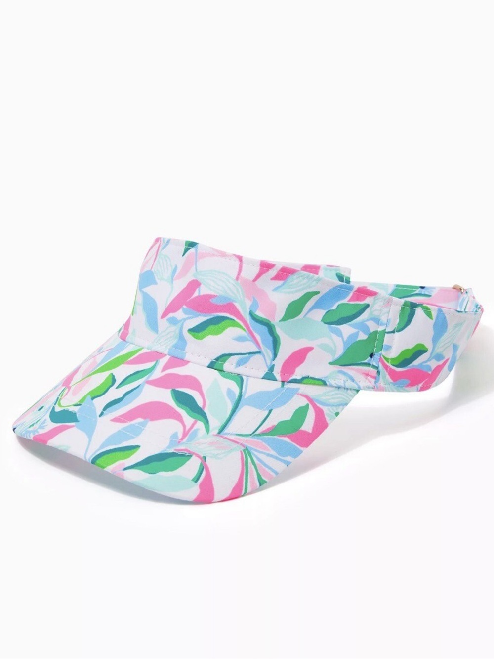 NWT Lilly Pulitzer Visor GWP Print With Purpose Resort White Holding
Court Visor